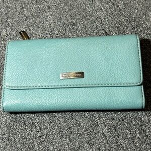 Mine and company teal long wallet